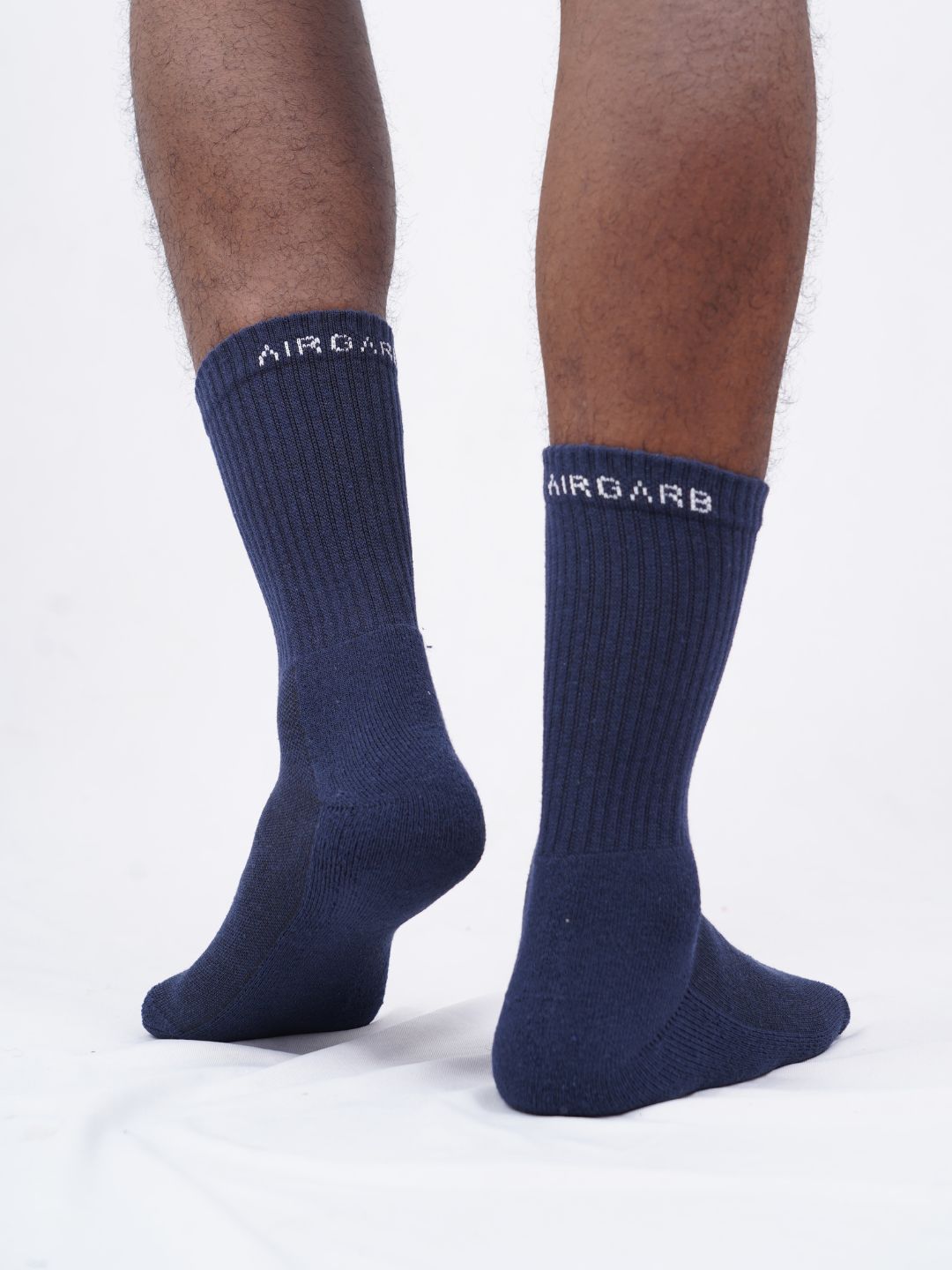 Premium Cotton Crew Socks for Men and Women Pack of 6 Pairs