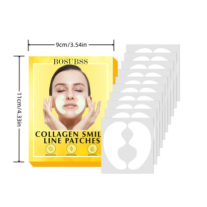 10 Pcs Face Mask - Lightweight Transparent Invisible Waterproof Facial Sticker for Cross